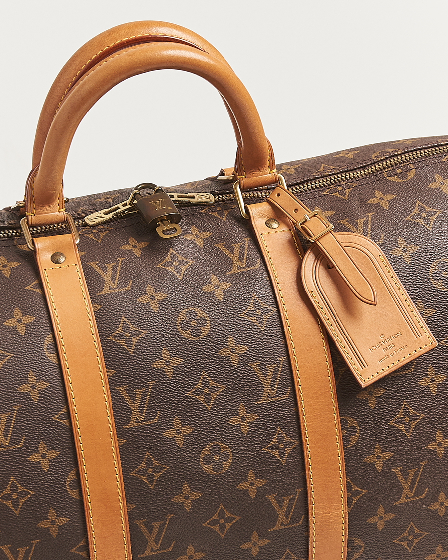 Herren | Pre-Owned & Vintage Bags | Louis Vuitton Pre-Owned | Keepall Bandoulière 50 Monogram