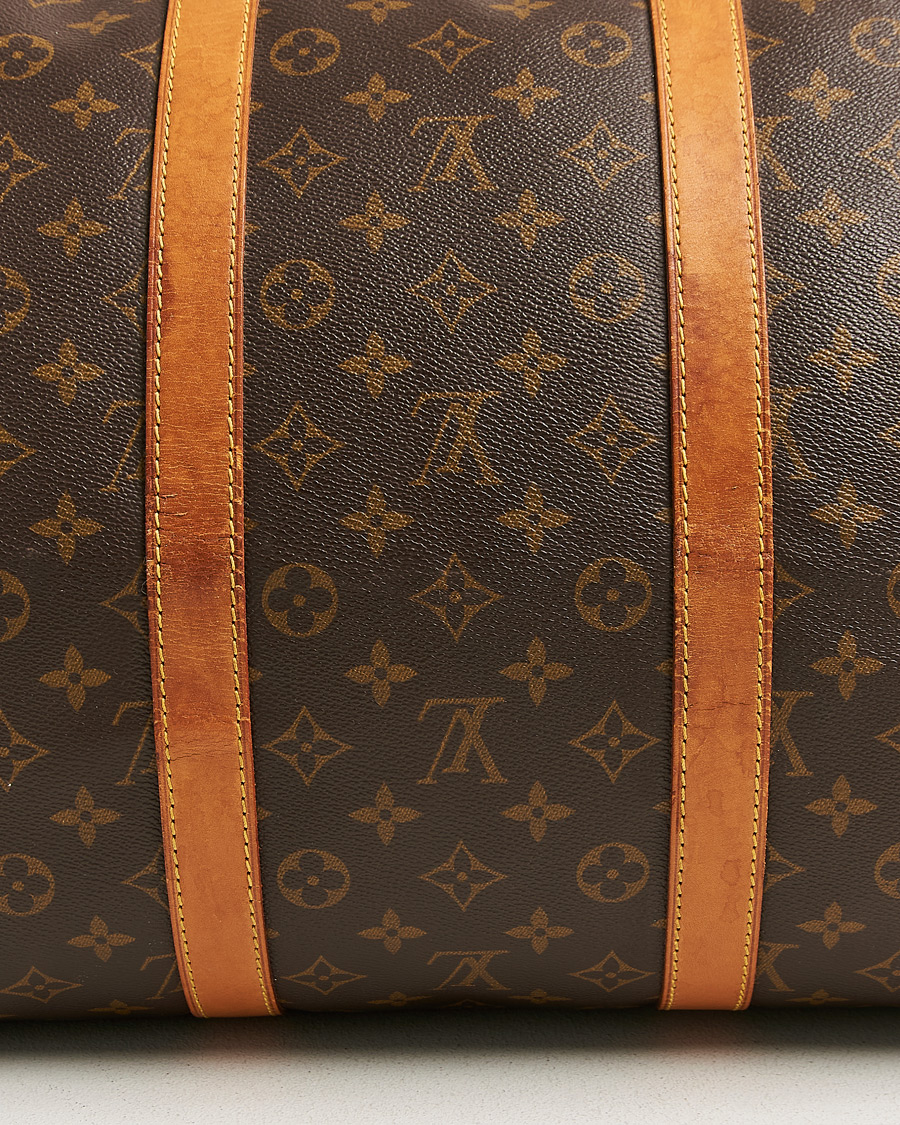 Herren | Pre-Owned & Vintage Bags | Louis Vuitton Pre-Owned | Keepall Bandoulière 55 Monogram