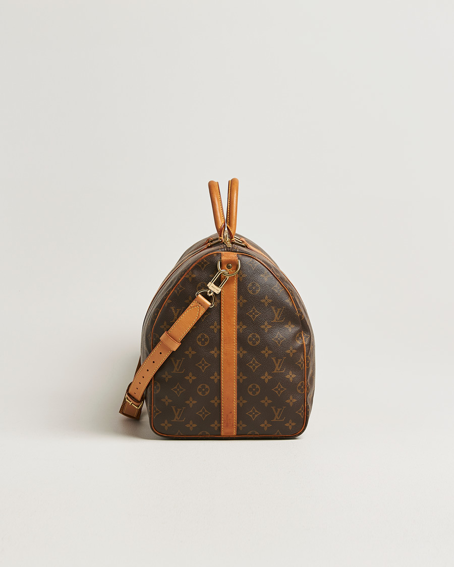 Herren | Pre-Owned & Vintage Bags | Louis Vuitton Pre-Owned | Keepall Bandoulière 55 Monogram