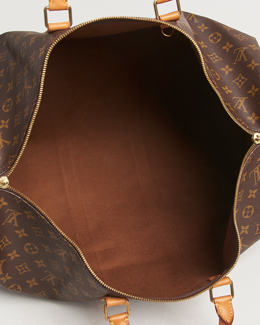 Herren | Pre-Owned & Vintage Bags | Louis Vuitton Pre-Owned | Keepall Bandoulière 55 Monogram