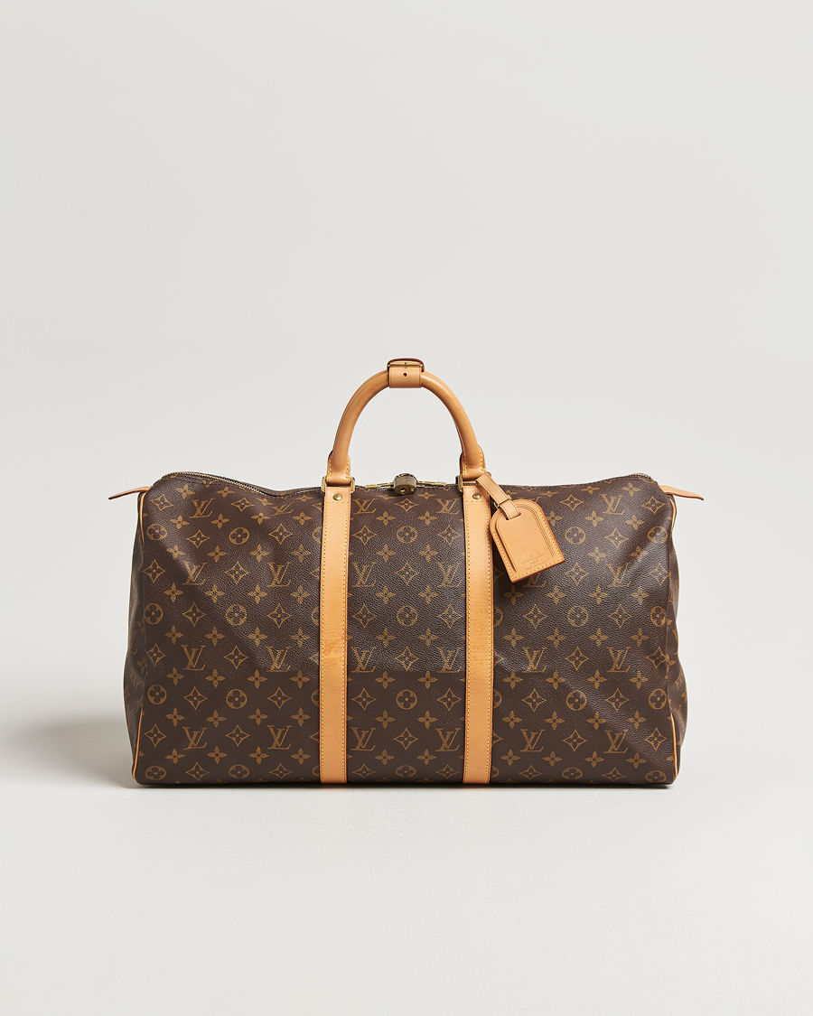 Herren | Pre-Owned & Vintage Bags | Louis Vuitton Pre-Owned | Keepall 50 Monogram