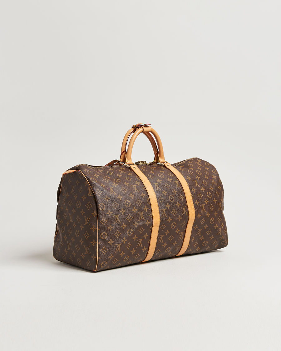Herren | Pre-Owned & Vintage Bags | Louis Vuitton Pre-Owned | Keepall 50 Monogram
