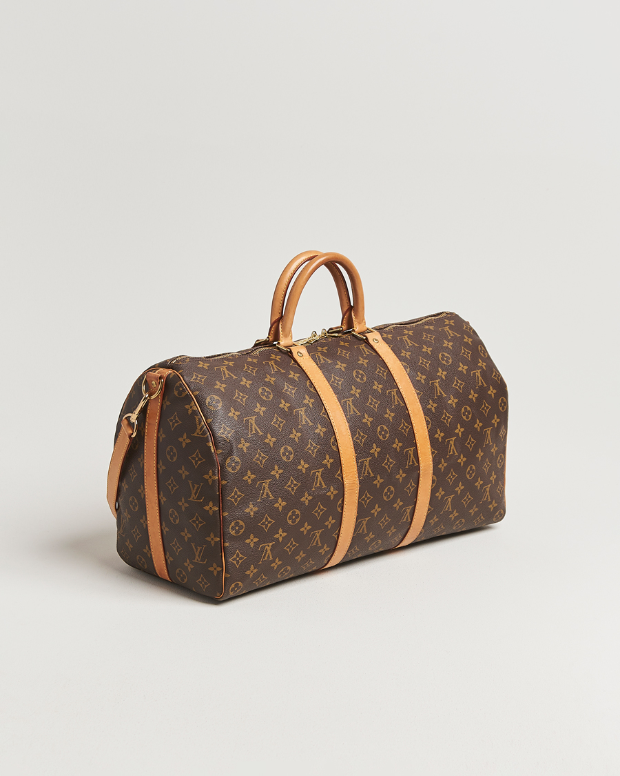 Herren | Pre-Owned & Vintage Bags | Louis Vuitton Pre-Owned | Keepall Bandoulière 50 Monogram