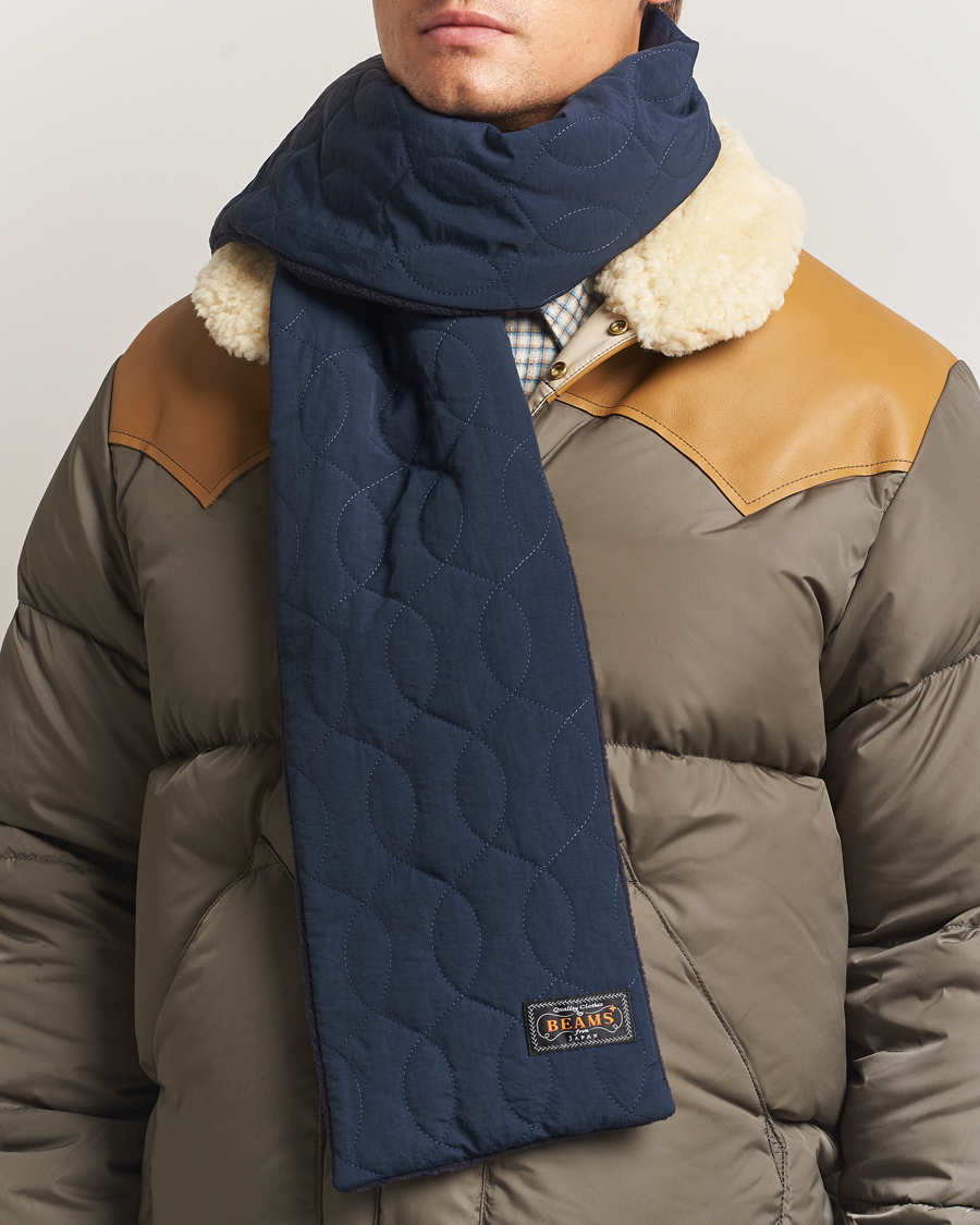 Herren | Schals | BEAMS PLUS | Muffler Boa Scarf Navy