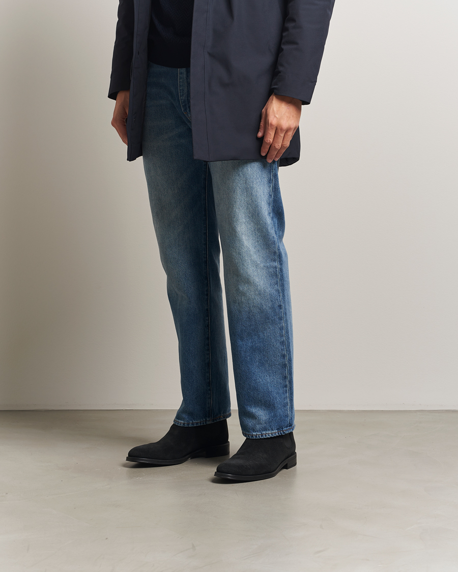 Herren | Boots | PS Paul Smith | Augustus Suede Chelsea Boot Black