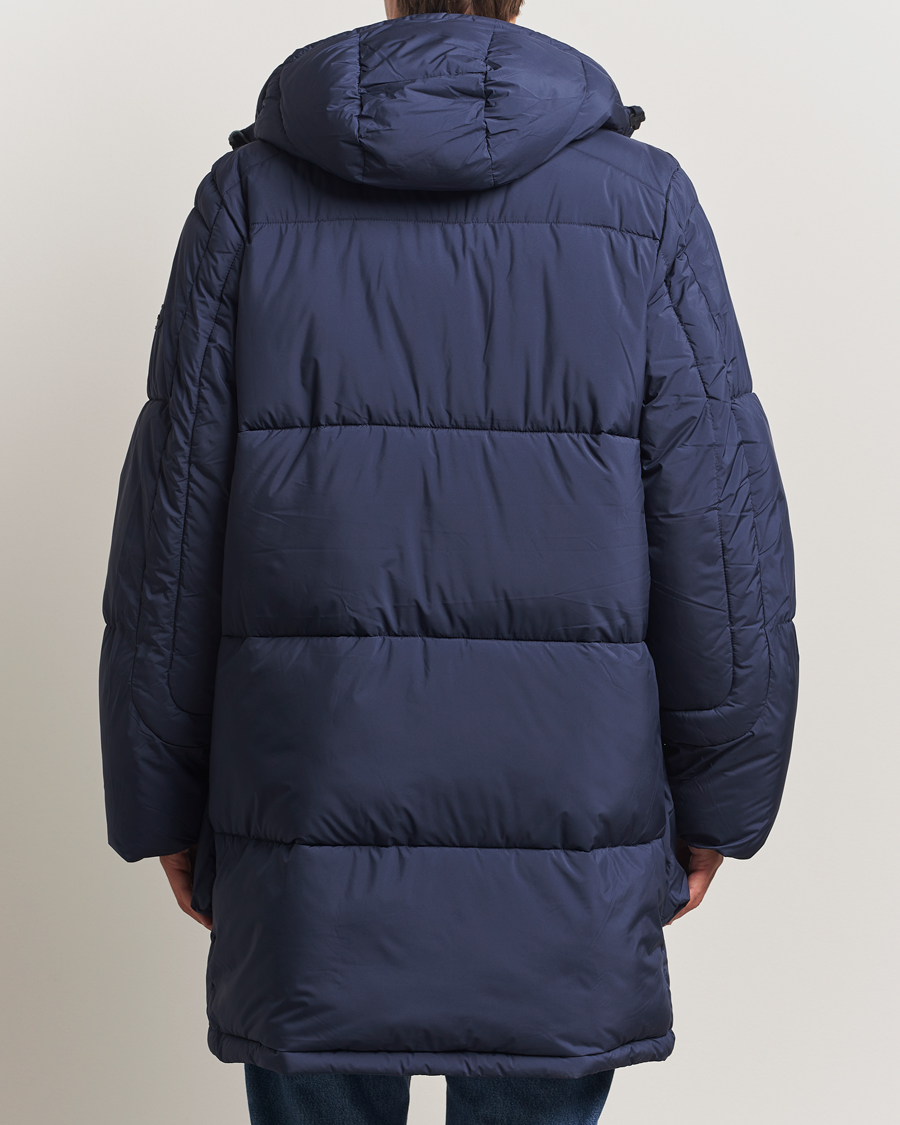 Herren | Jacken | PS Paul Smith | Fibre Down Hooded Parka Dark Blue