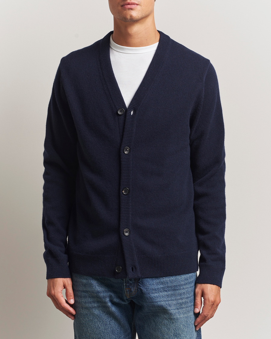 Herren | Pullover | PS Paul Smith | Merino Knitted Cardigan Blue