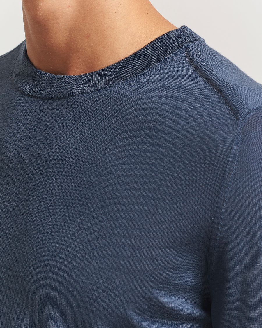 Herren | Pullover | Paul Smith | Merino Knitted Sweater Blue