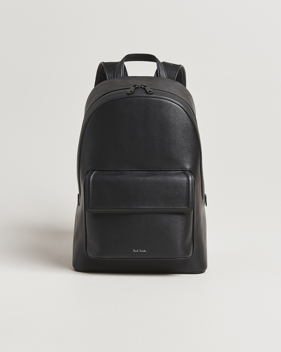 Herren | Taschen | Paul Smith | Leather Backpack Black