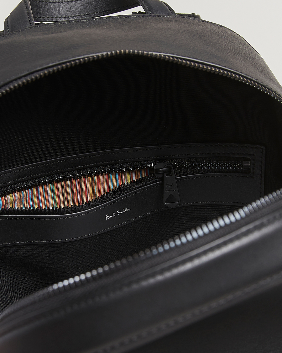 Herren | Taschen | Paul Smith | Leather Backpack Black