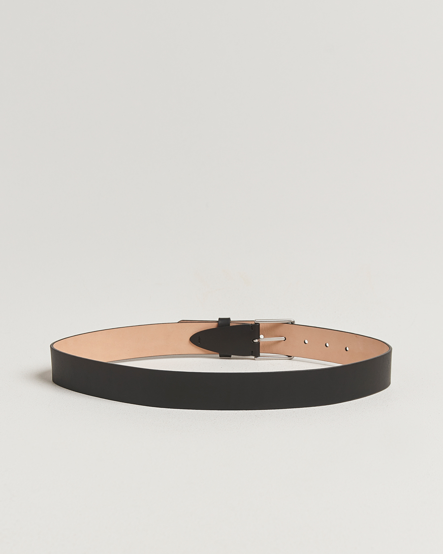 Herren | Gürtel | Paul Smith | Stitch Leather Belt Black