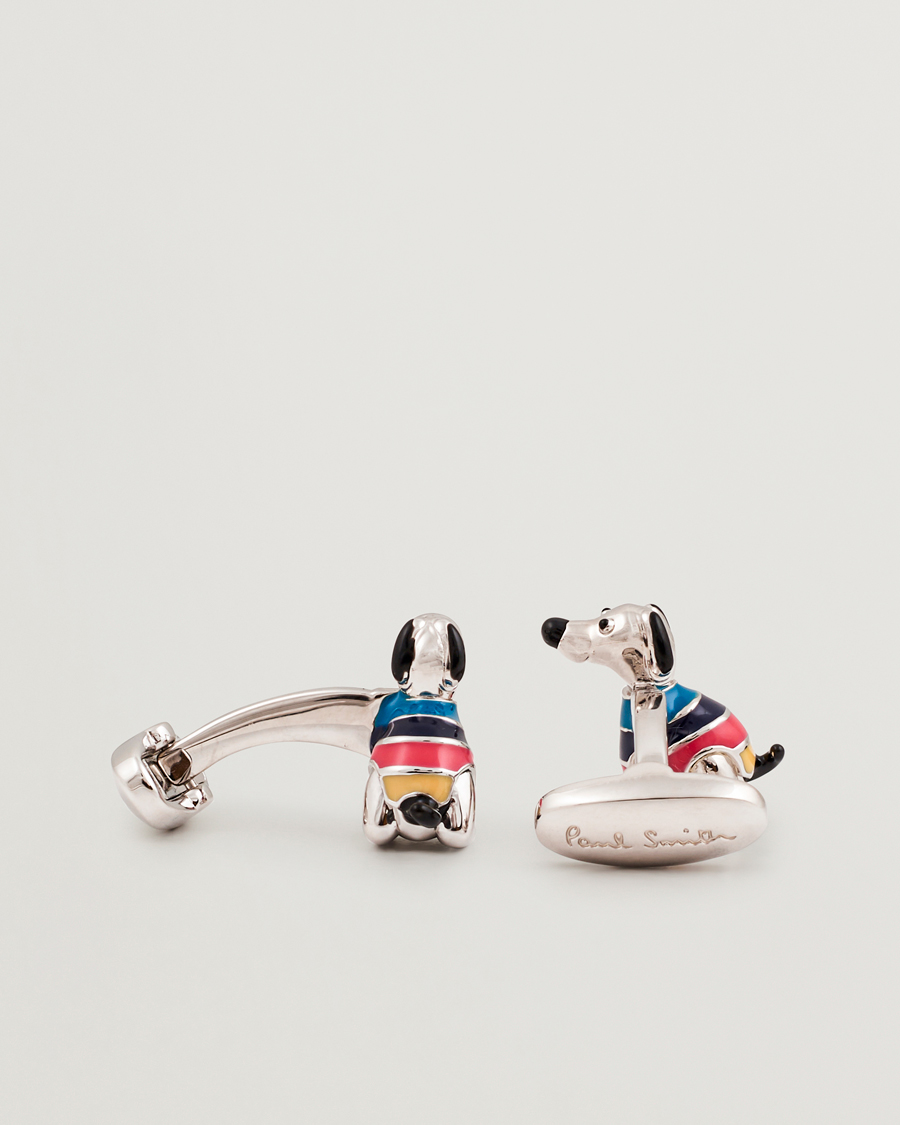 Herren | Manschettenknöpfe | Paul Smith | Signature Dog Cufflink Silver