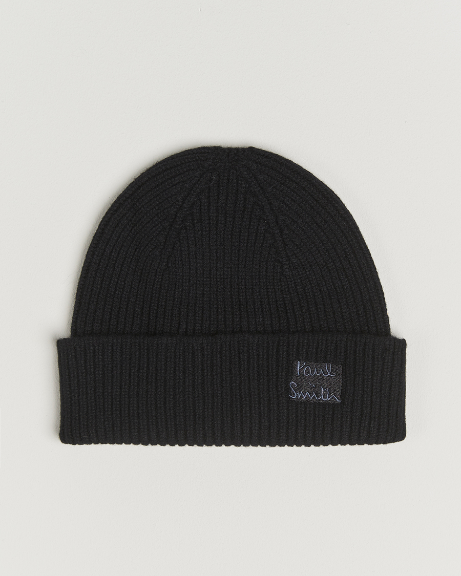 Herren | Mützen | Paul Smith | Cashmere Beanie Black