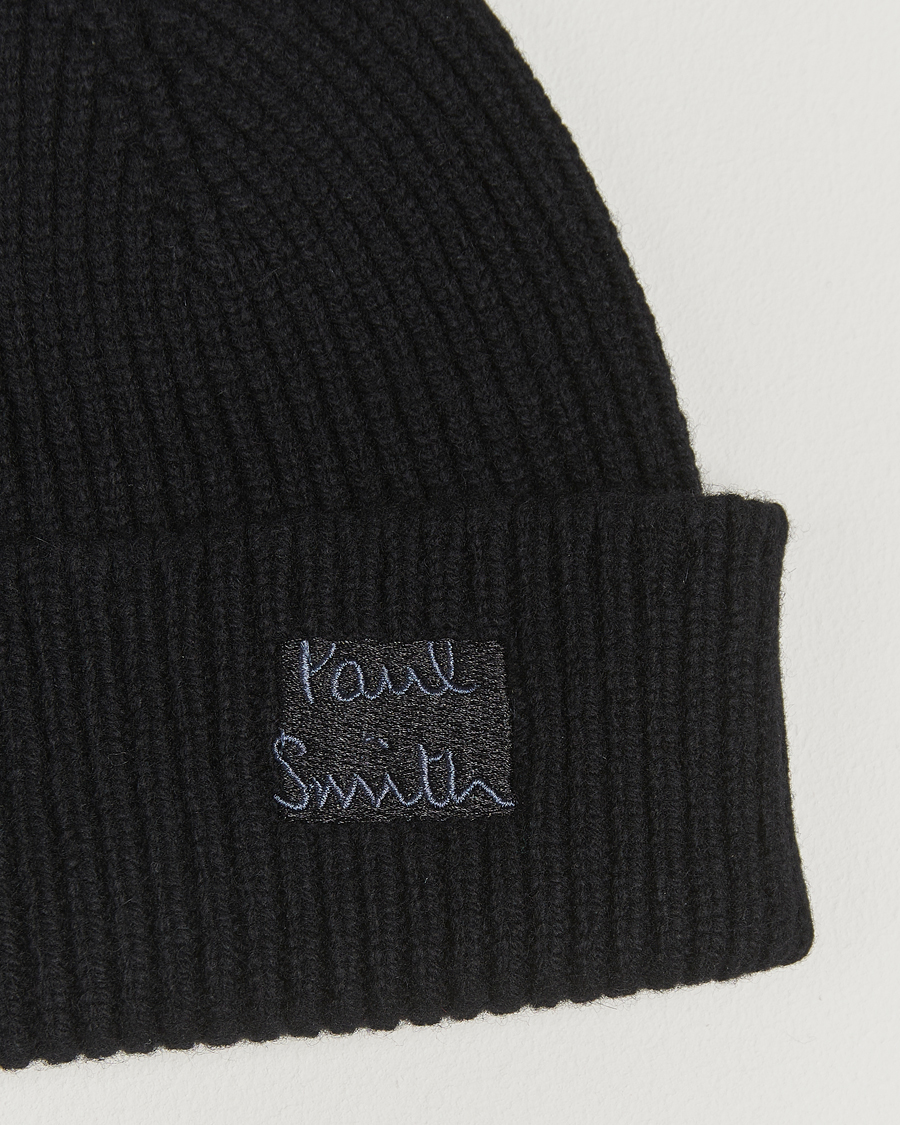 Herren | Mützen | Paul Smith | Cashmere Beanie Black