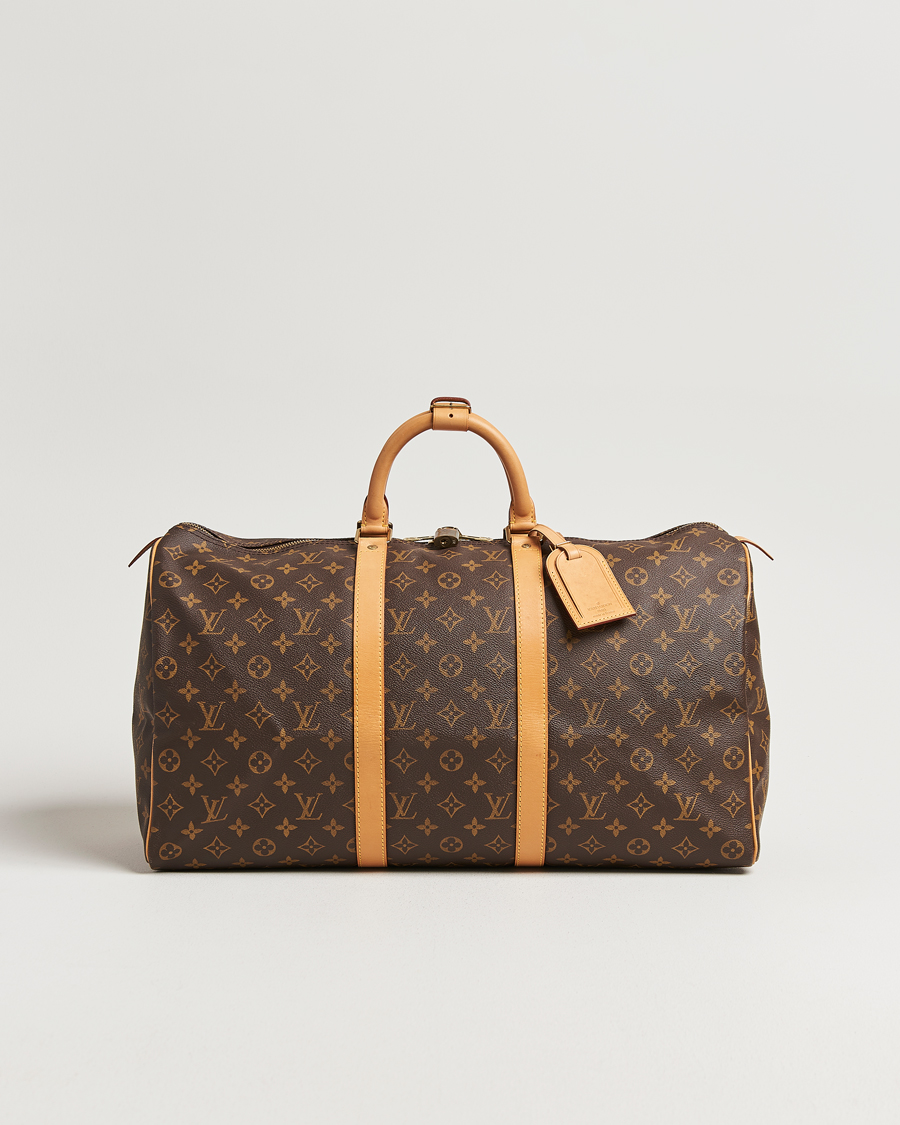 Herren | Pre-Owned & Vintage Bags | Louis Vuitton Pre-Owned | Keepall 50 Monogram