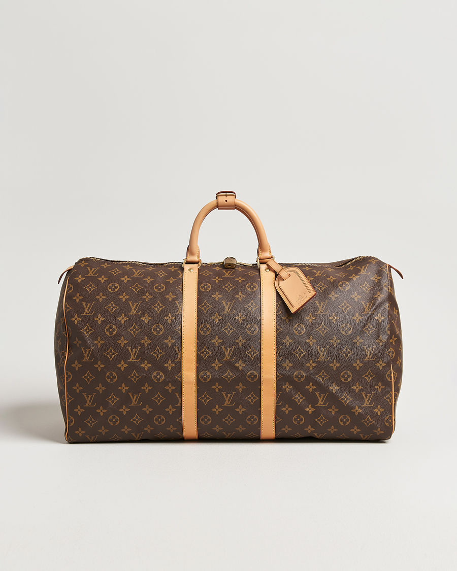 Herren | Pre-Owned & Vintage Bags | Louis Vuitton Pre-Owned | Keepall 55 Monogram