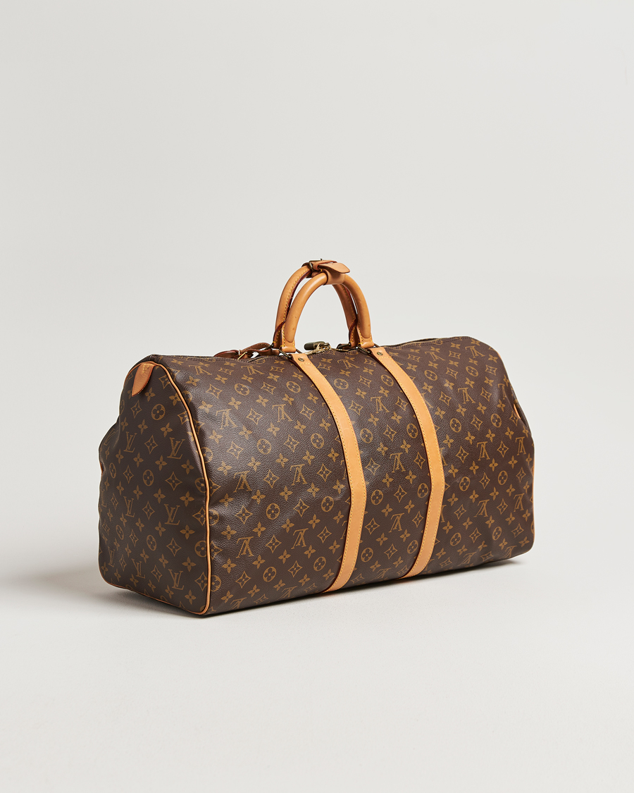 Herren | Pre-Owned & Vintage Bags | Louis Vuitton Pre-Owned | Keepall 55 Monogram