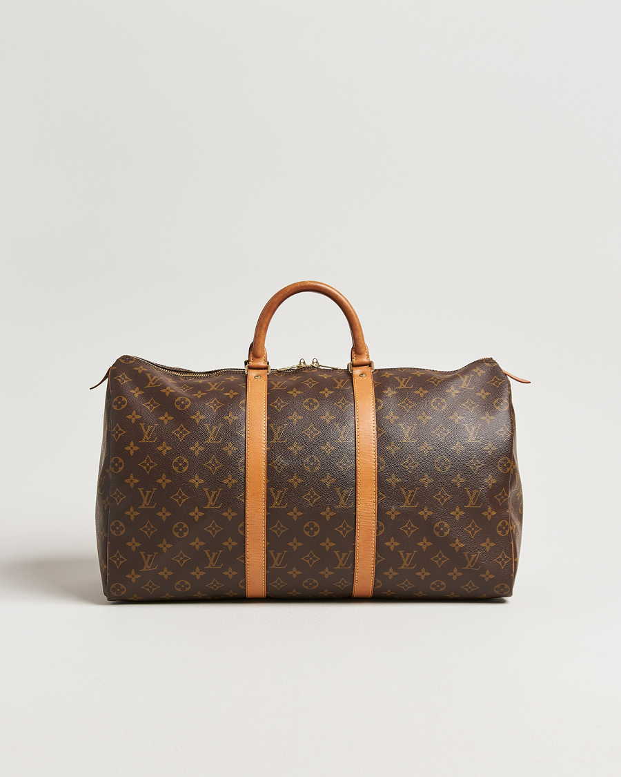Herren | Pre-Owned & Vintage Bags | Louis Vuitton Pre-Owned | Keepall 50 Monogram