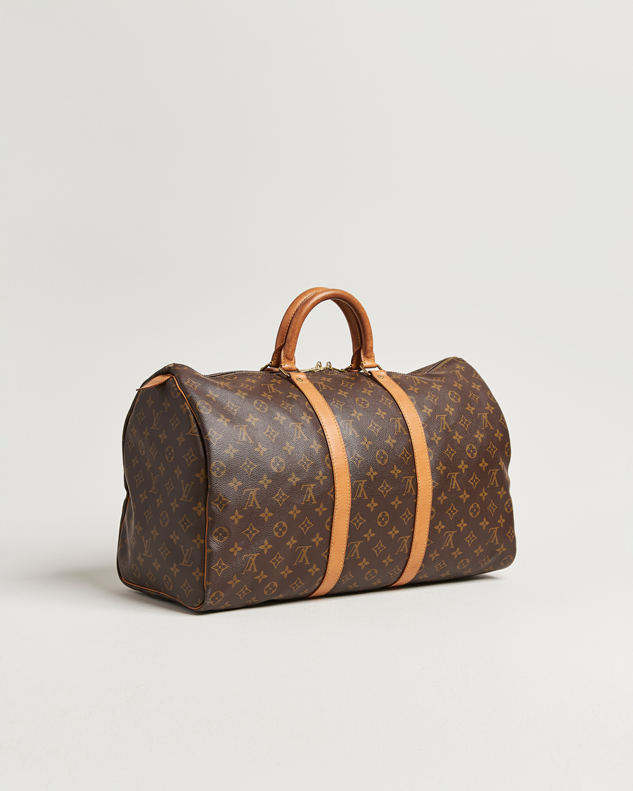 Herren | Pre-Owned & Vintage Bags | Louis Vuitton Pre-Owned | Keepall 50 Monogram