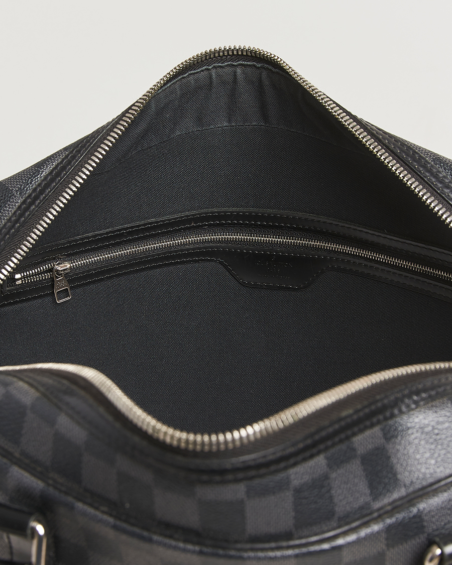 Herren | Pre-Owned & Vintage Bags | Louis Vuitton Pre-Owned | Jorn Porte Documents Damier Graphite