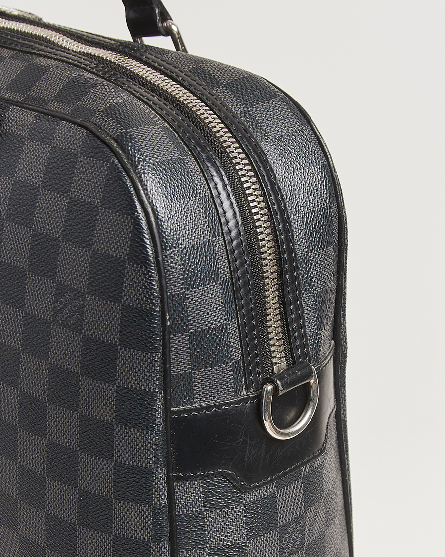 Herren | Pre-Owned & Vintage Bags | Louis Vuitton Pre-Owned | Jorn Porte Documents Damier Graphite