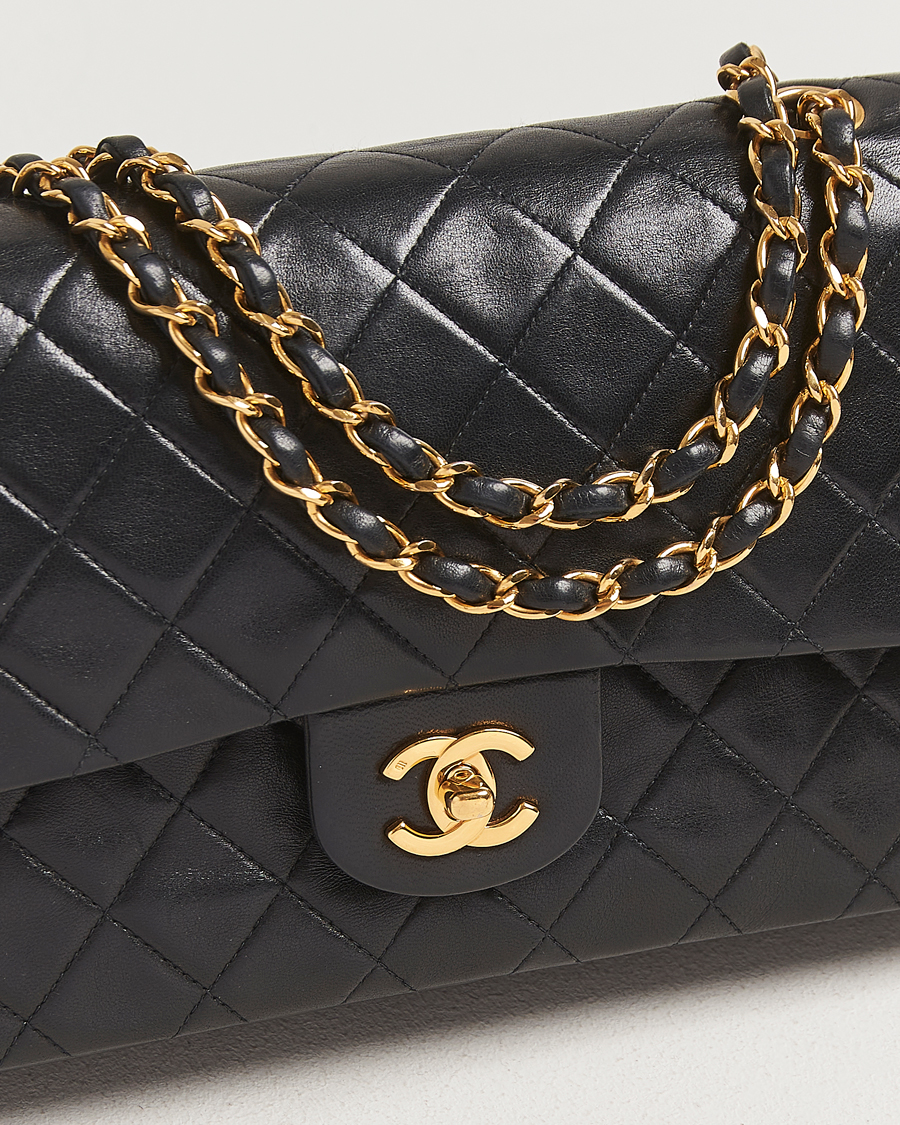 Herren | Pre-Owned & Vintage Bags | Chanel Pre-Owned | Classic Double Flap Medium Black
