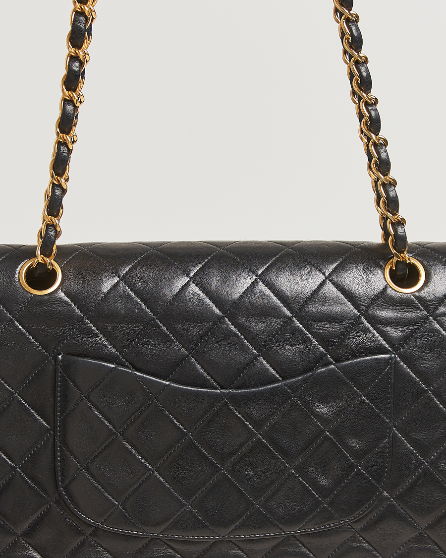 Herren | Pre-Owned & Vintage Bags | Chanel Pre-Owned | Classic Double Flap Medium Black