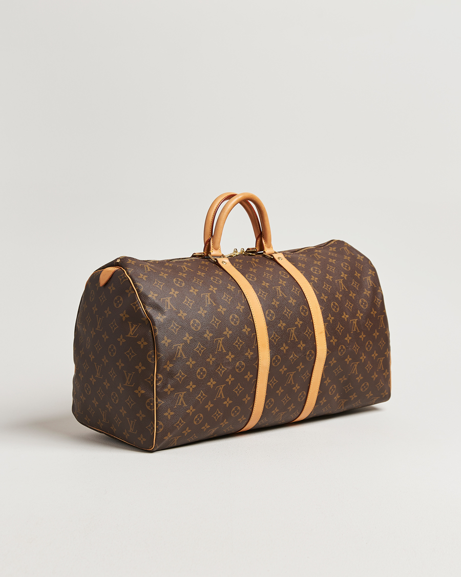 Herren | Pre-Owned & Vintage Bags | Louis Vuitton Pre-Owned | Keepall 55 Monogram