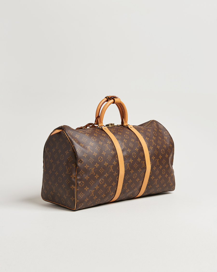 Herren | Pre-Owned & Vintage Bags | Louis Vuitton Pre-Owned | Keepall 50 Monogram