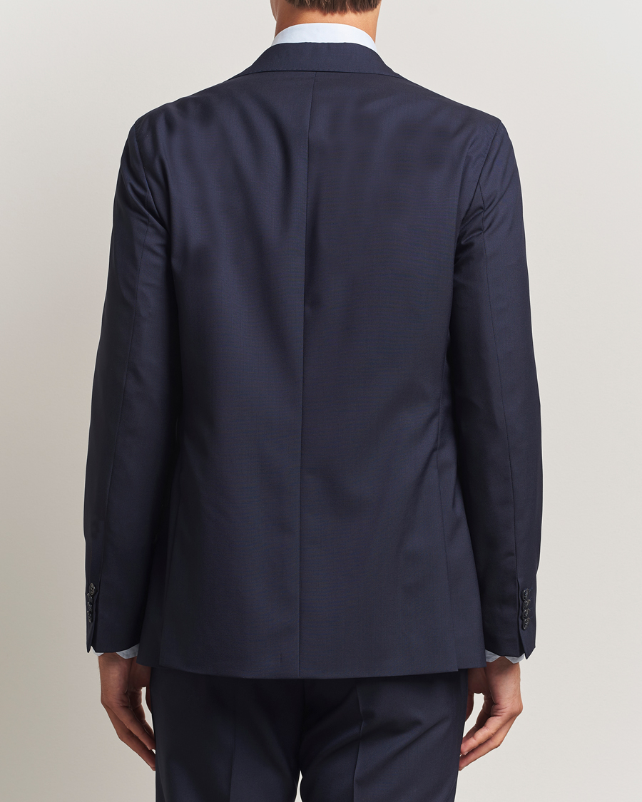 Herren | Sakkos | Oscar Jacobson | Fogerty Wool Blazer Blue