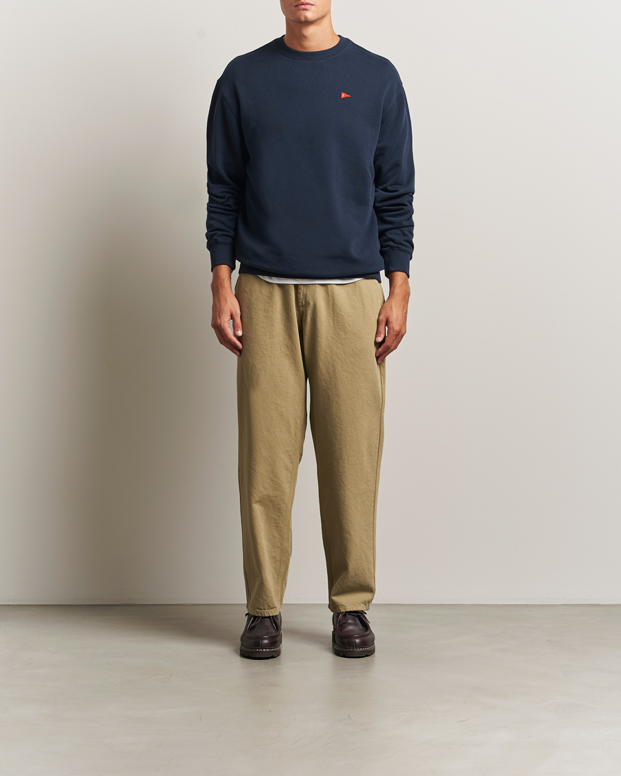 Herren | Pullover | Forét | Flag Sweatshirt Navy