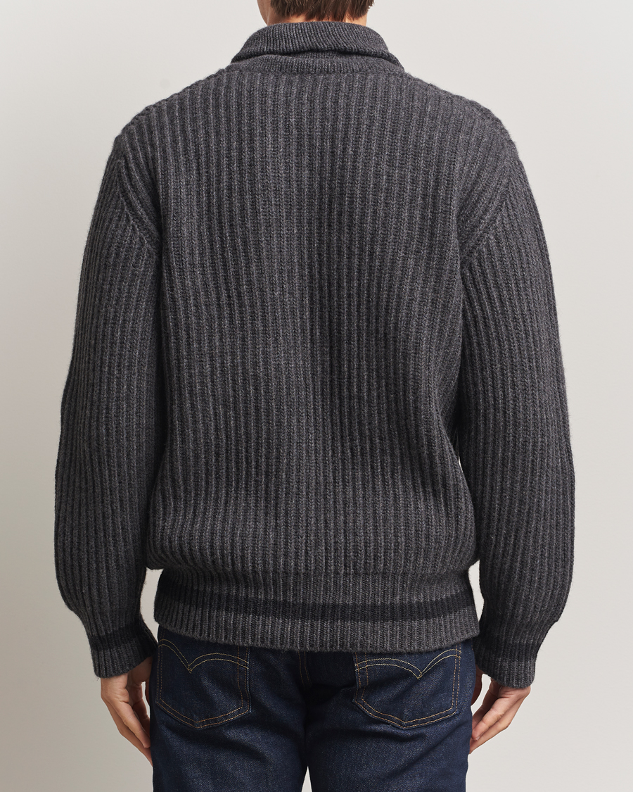 Herren | Pullover | Filson | Bristol Shawl Neck Sweater Grey