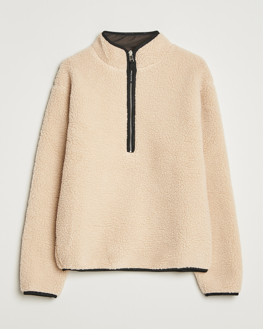 Herren | Pullover | District Vision | Heavyweight Half Zip Pile Fleece Quartz