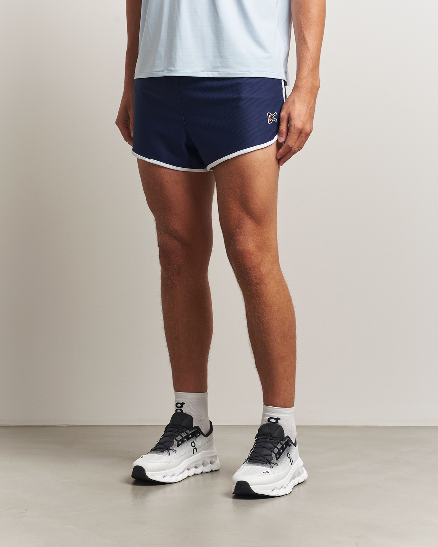 Herren | Shorts | District Vision | 2 Inch Mesh Race Shorts Navy