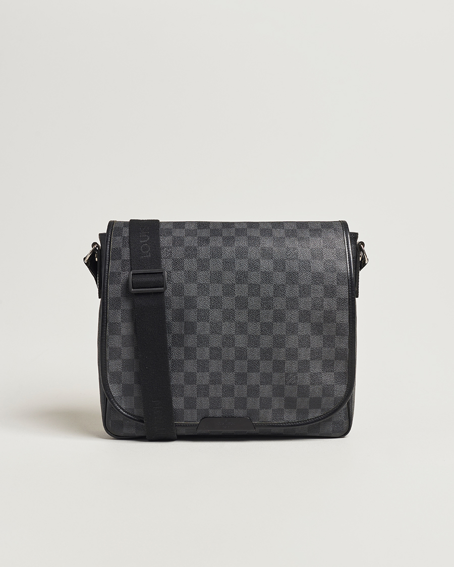 Herren | Pre-Owned & Vintage Bags | Louis Vuitton Pre-Owned | Daniel MM Shoulder Bag Damier Graphite