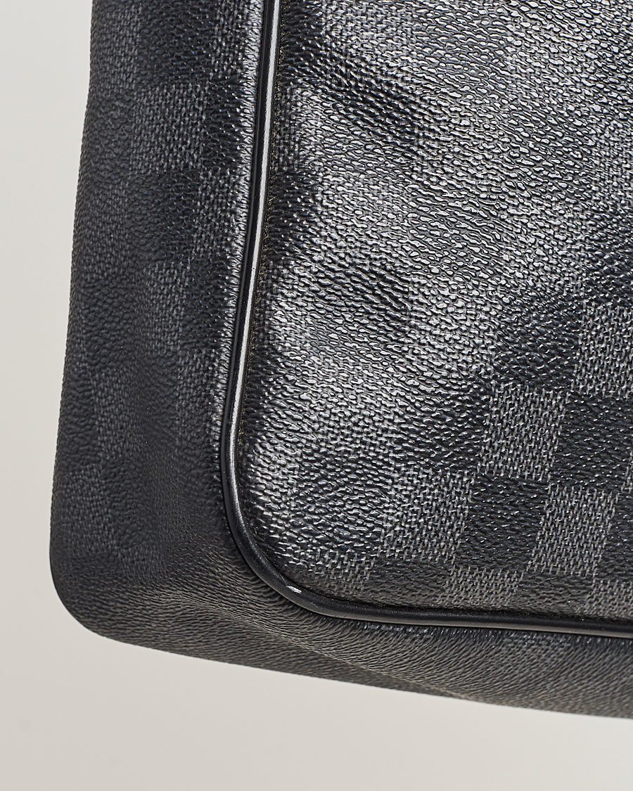 Herren | Pre-Owned & Vintage Bags | Louis Vuitton Pre-Owned | Daniel MM Shoulder Bag Damier Graphite