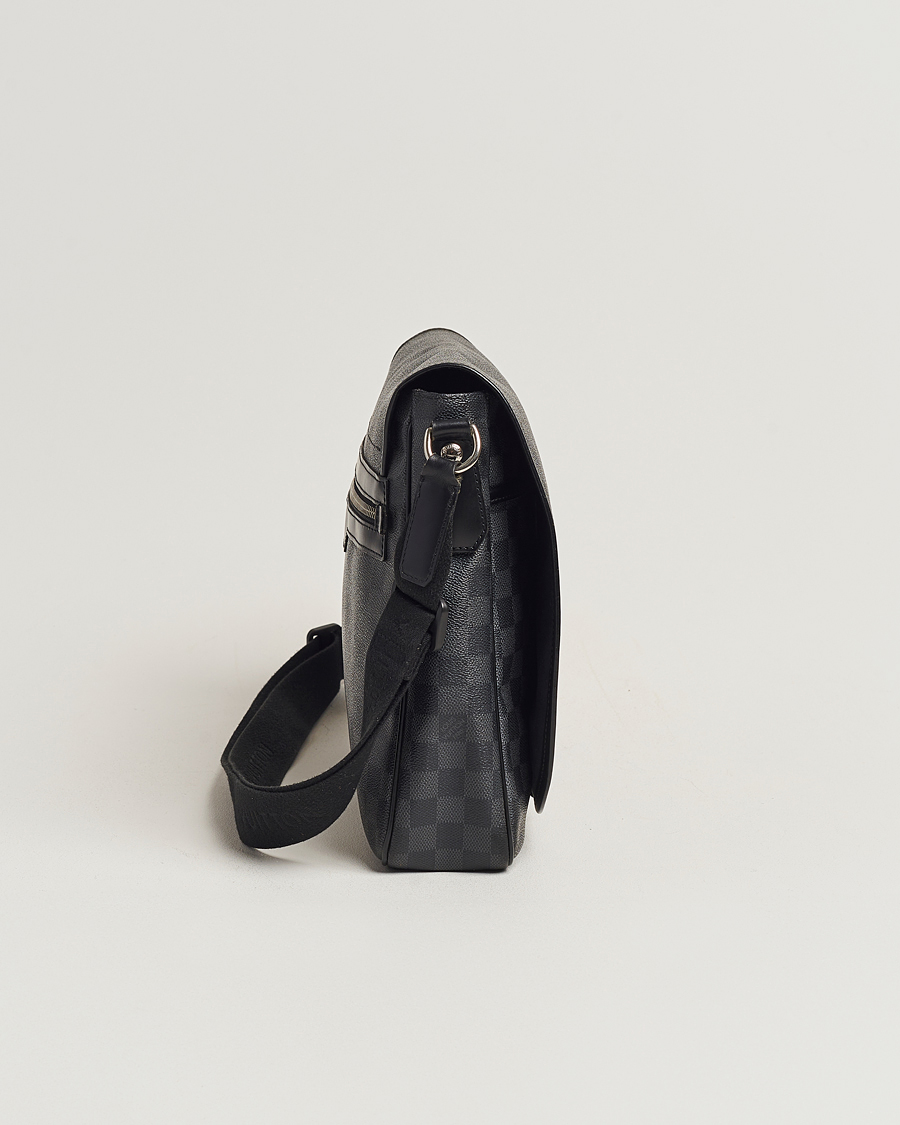 Herren | Pre-Owned & Vintage Bags | Louis Vuitton Pre-Owned | Daniel MM Shoulder Bag Damier Graphite
