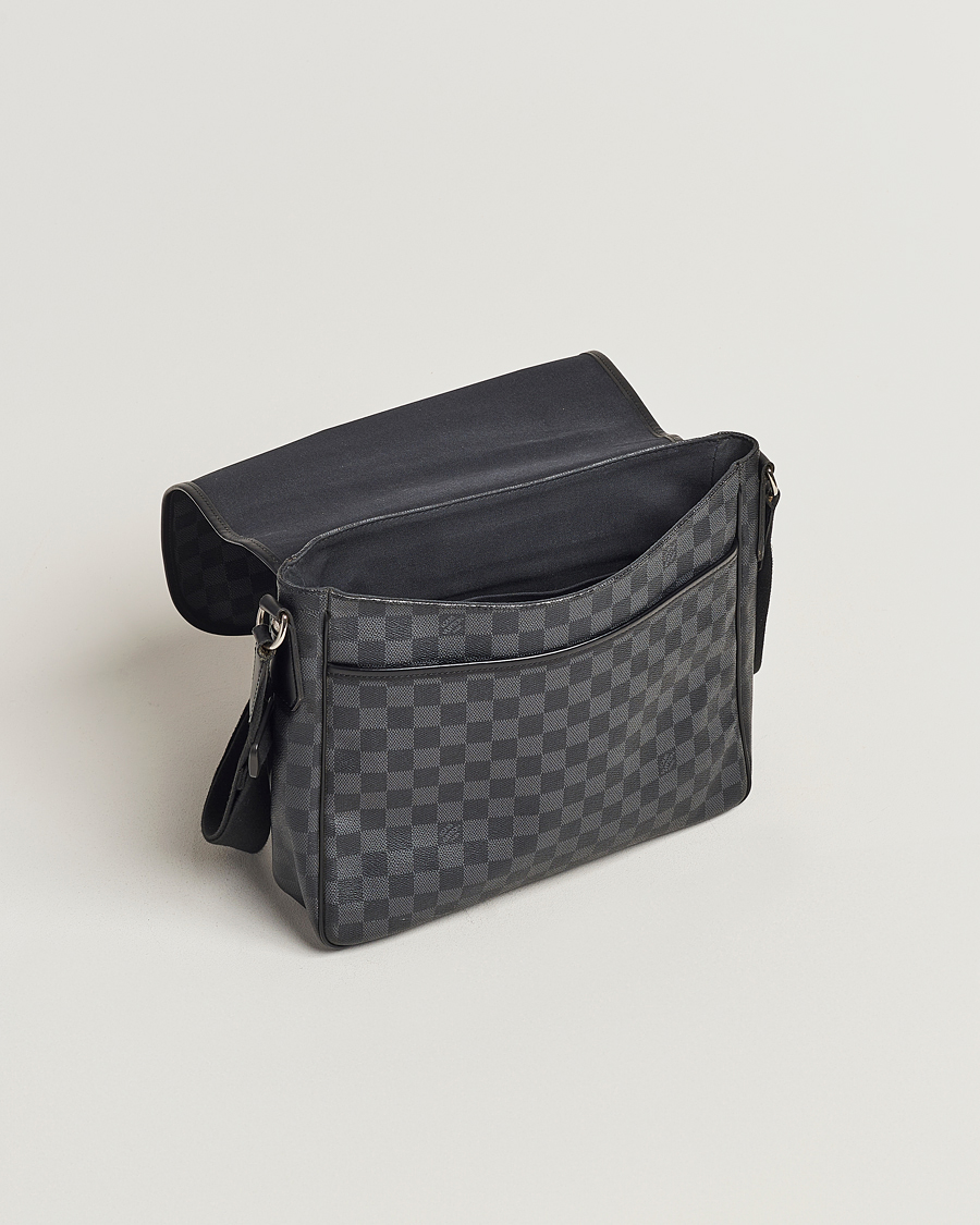 Herren | Pre-Owned & Vintage Bags | Louis Vuitton Pre-Owned | Daniel MM Shoulder Bag Damier Graphite