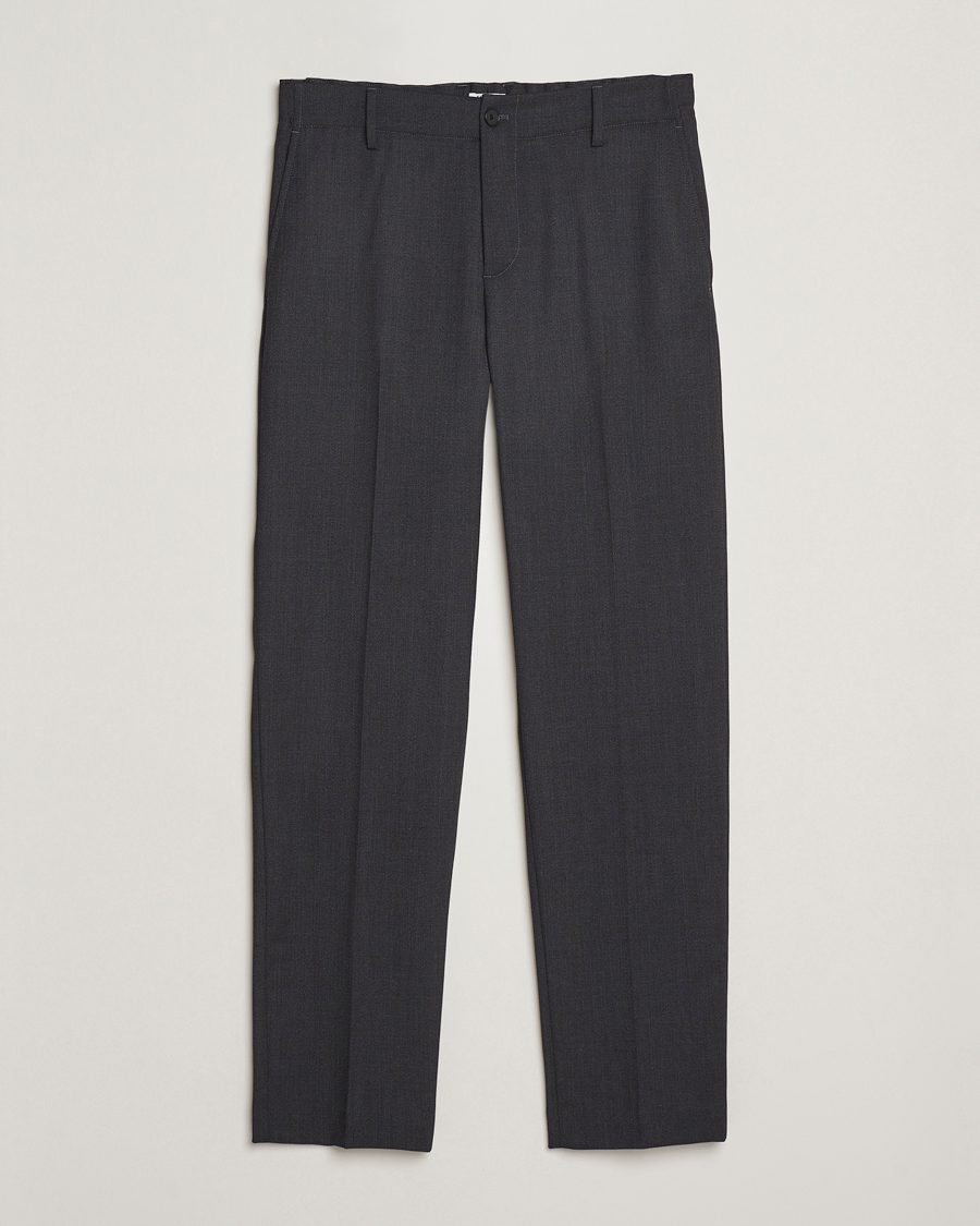 Herren | Hosen | Filippa K | Troy Tailored Drawstring Trousers Mid Grey