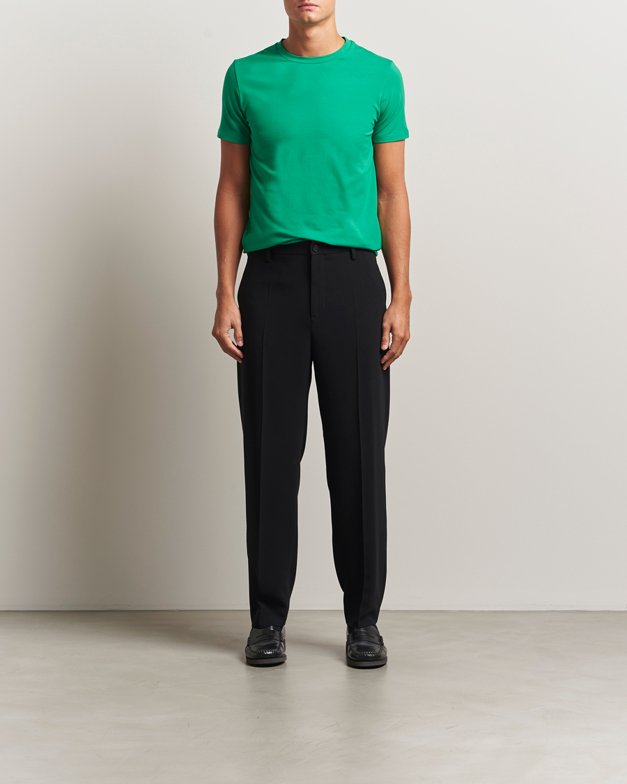Herren | T-Shirts | Filippa K | Soft Lycra T-Shirt Apple Green
