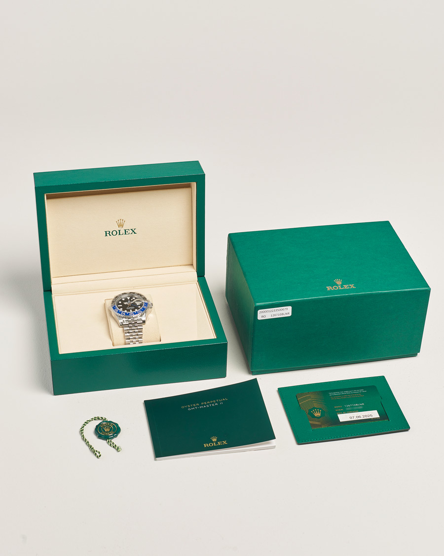Herren | Pre-Owned & Vintage Watches | Rolex Pre-Owned | GMT-Master II Batgirl