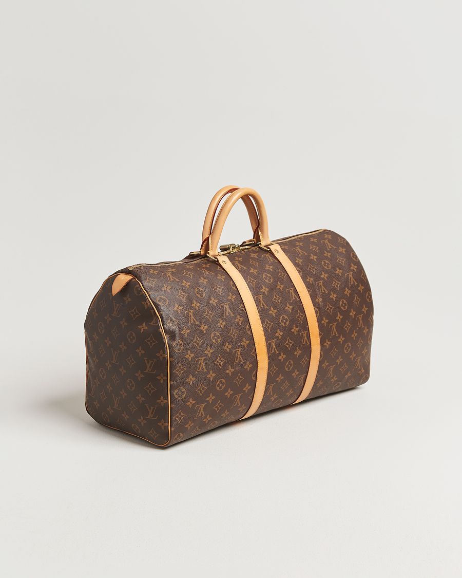 Herren | Pre-Owned & Vintage Bags | Louis Vuitton Pre-Owned | Keepall 50 Monogram