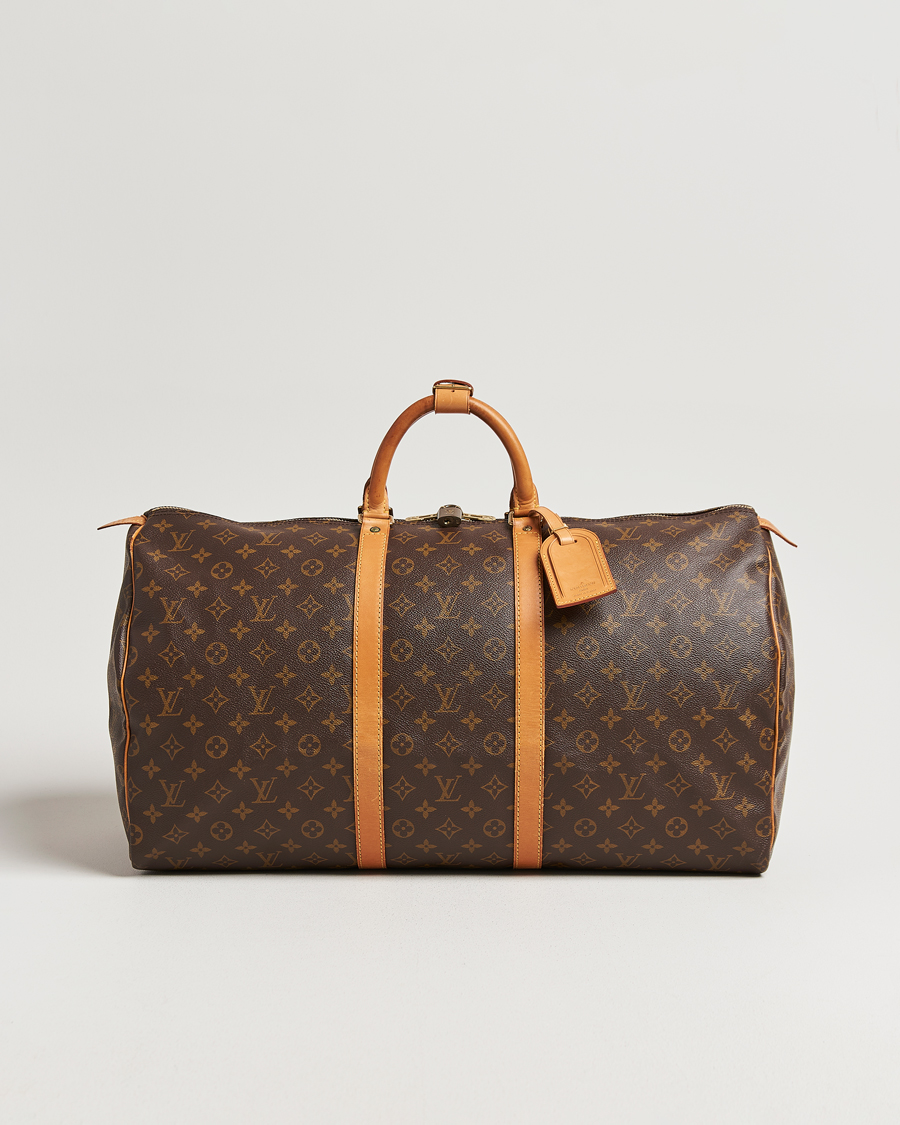 Herren | Pre-Owned & Vintage Bags | Louis Vuitton Pre-Owned | Keepall 55 Monogram