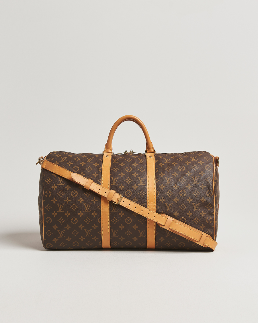 Herren | Pre-Owned & Vintage Bags | Louis Vuitton Pre-Owned | Keepall Bandoulière 50 Monogram