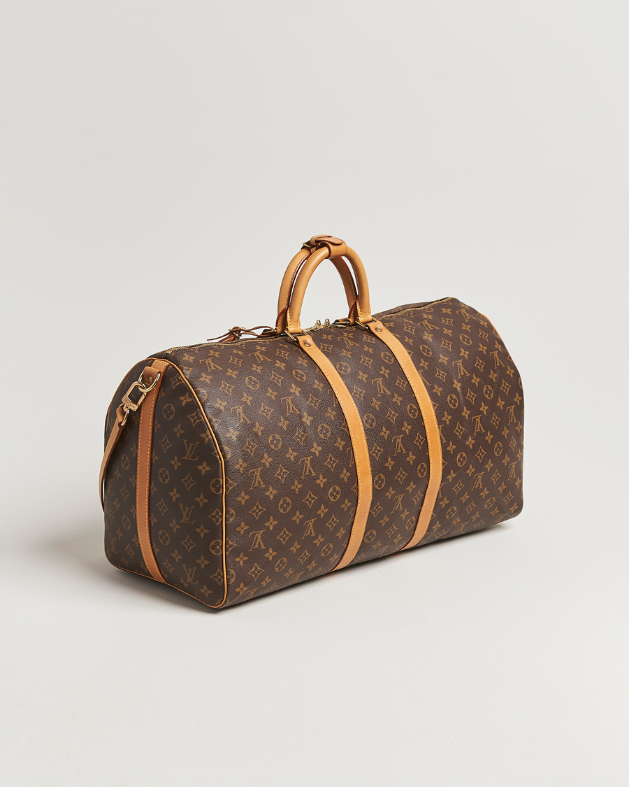 Herren | Pre-Owned & Vintage Bags | Louis Vuitton Pre-Owned | Keepall Bandoulière 55 Monogram