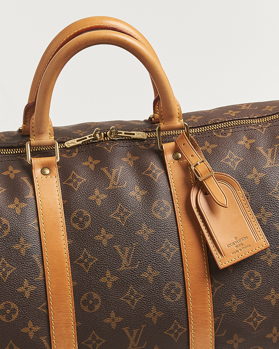 Herren | Pre-Owned & Vintage Bags | Louis Vuitton Pre-Owned | Keepall Bandoulière 55 Monogram