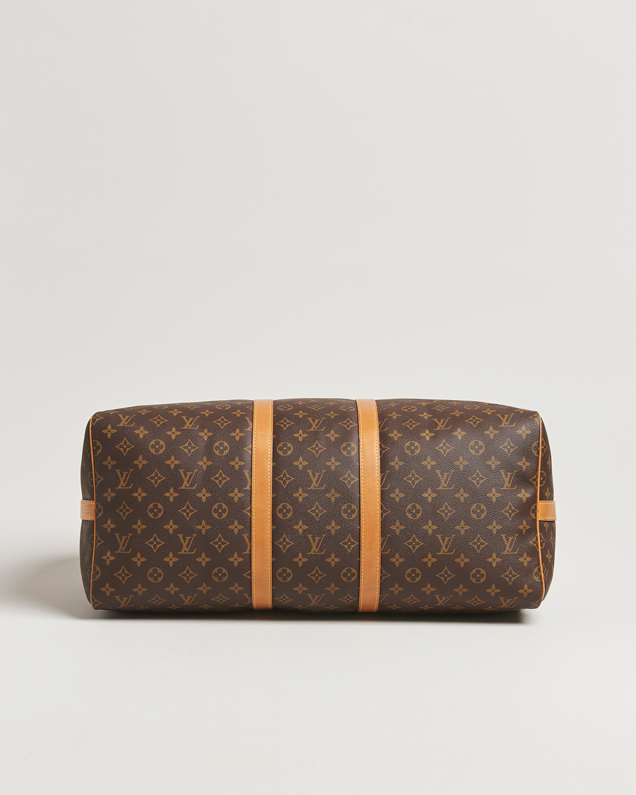 Herren | Pre-Owned & Vintage Bags | Louis Vuitton Pre-Owned | Keepall Bandoulière 55 Monogram