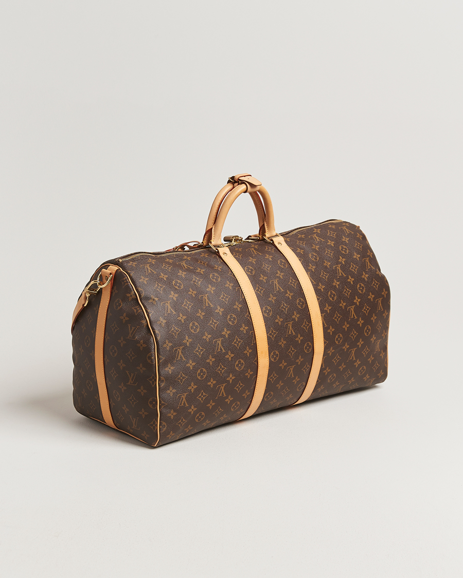 Herren | Pre-Owned & Vintage Bags | Louis Vuitton Pre-Owned | Keepall Bandoulière 55 Monogram