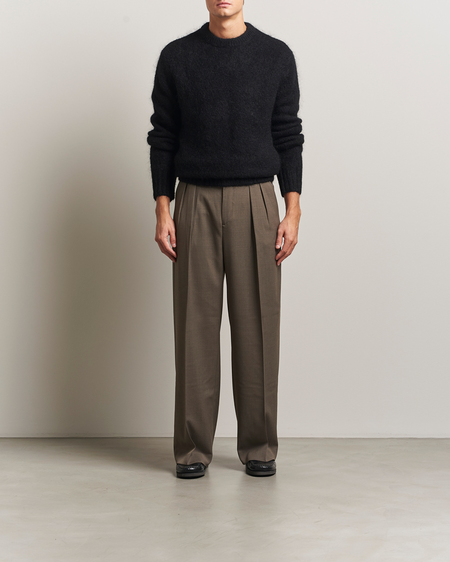 Herren | Pullover | A Day's March | Tietar Mohair Sweater Black