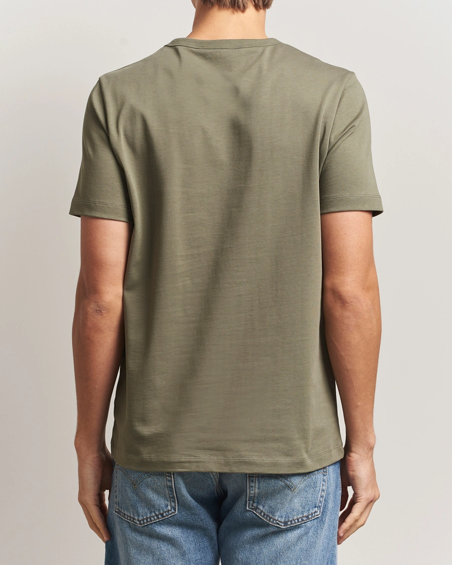 Herren | T-Shirts | A Day's March | Heavyweight T-Shirt Smoke Olive
